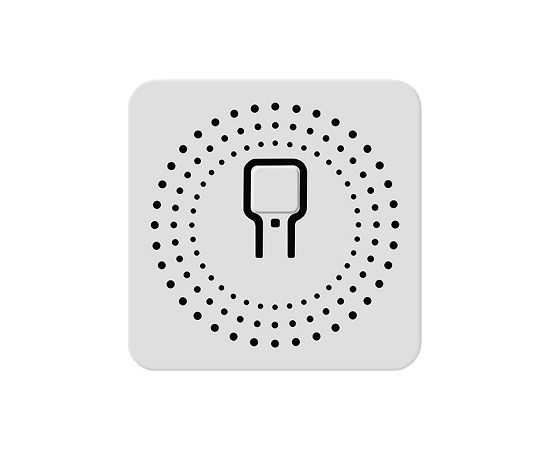 TUYA Умный 1-канальный маленький переключатель Wi-Fi Viedie slēdži