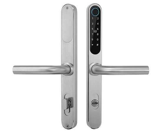 Hismart Smart Door Lock, TTlock, Mifare, Fingerprint, Right-Hand Viedie slēdži