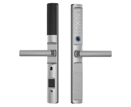 Hismart Smart Door Lock, Tuya, Wi-Fi, Fingerprint, RFID, Right/Left-Hand, Reverse Viedie slēdži