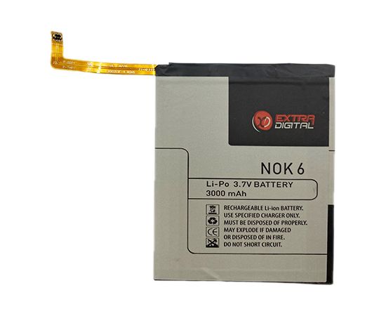 Extradigital Battery Nokia 6 Akumulatori