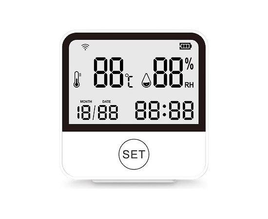 TUYA умный датчик температуры и влажности, Wi-Fi Viedie slēdži