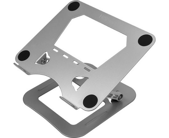 Foldable Steel Laptop / Tablet Stand HISMART, Adjustable Palikņi portatīvajiem datoriem