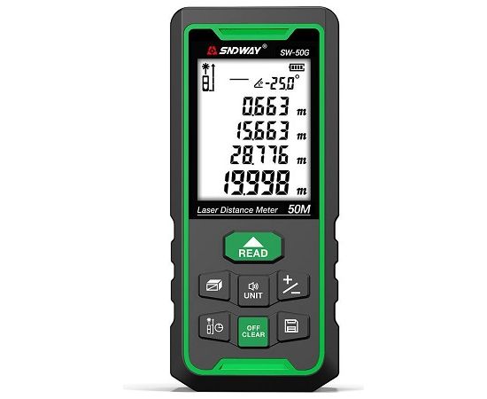 Sndway2 Laser Distance Meter 50m Sndway2 Laser Distance Meter 50m