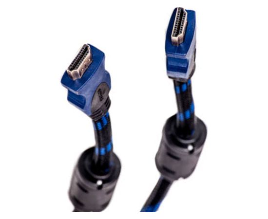 Кабель HDMI - HDMI, 7m, 1.4 ver., Nylon  Кабель HDMI