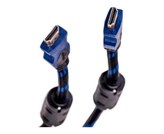 Кабель HDMI - HDMI, 1.5m, 1.4 ver., Nylon  Кабель HDMI