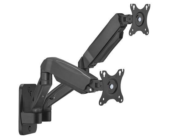 Hismart Dual 17”-32” Monitor Spring-Assisted Arm Mount Palikņi portatīvajiem datoriem