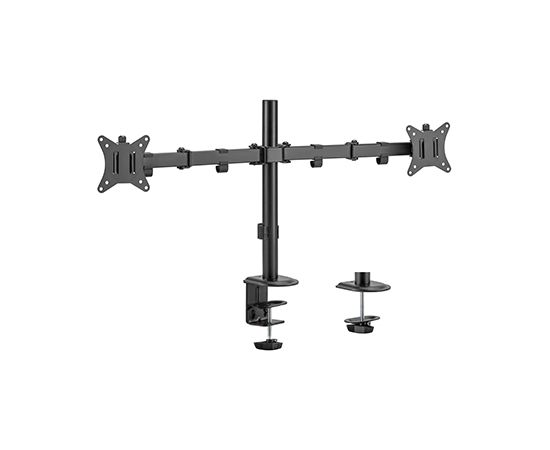 Hismart Dual Monitor 17"-32" Desk Mount Palikņi portatīvajiem datoriem