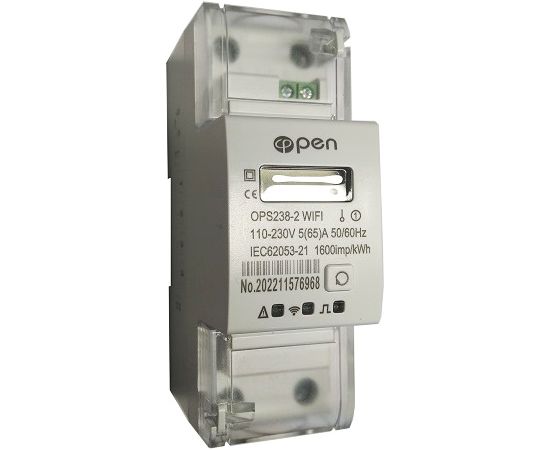 TUYA / SmartLife Smart Meter 1-Pole Wi-Fi Viedie slēdži