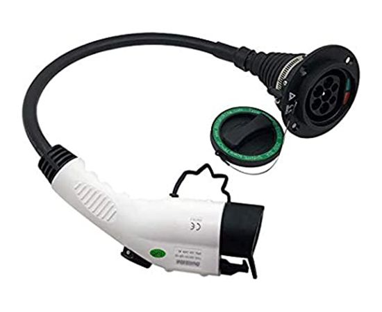 Electric Car Cable Adapter Duosida, Type 1 (Female) - Type 2 (Male) Elektro Auto lādēšanas piederumi