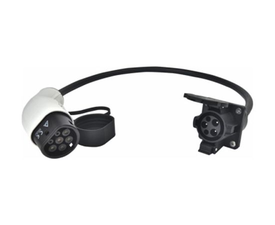 EV Adapter Duosida Type 2 (Female) - Type 1 (Male) Elektro Auto lādēšanas piederumi