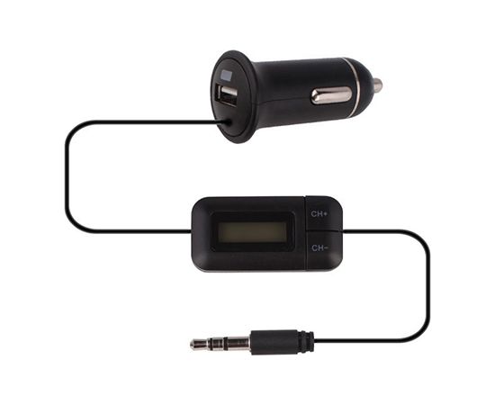 Extradigital USB charger + FM transmitter (12V, 24V) Extradigital USB charger + FM transmitter (12V, 24V)