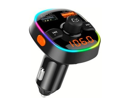 Extradigital FM transmitter BC52LQ Auto FM Transmiteri un Carplay ierīces Extradigital FM transmitter BC52LQ Auto FM Transmiteri un Carplay ierīces