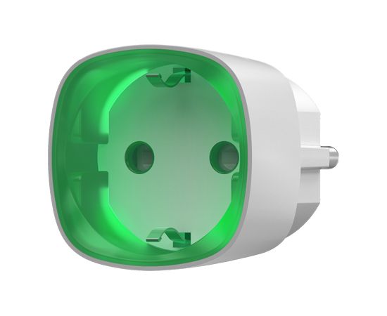 Ajax Socket pадиоуправляемая умная розетка со счетчиком энергопо  Беспроводные Охранные Системы