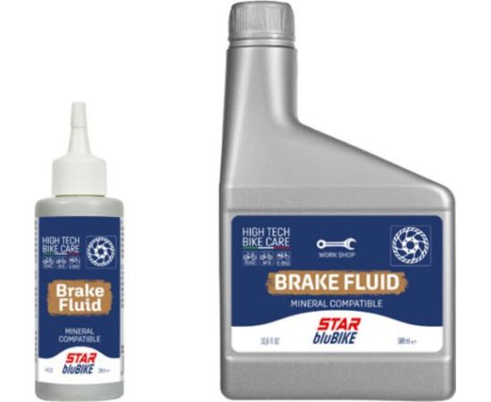 Star Blubike Brake Fluid 120ml Mineral Compatible / 120 ml Другие аксессуары для велосипедов