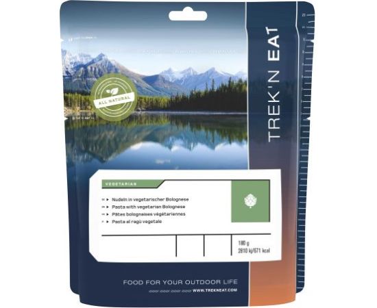 Trek'n Eat Pasta with Vegetarian Bolognese 180g / 180 g Tūristu pārtika