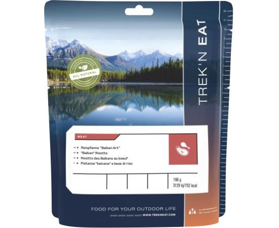 Trek'n Eat Balkan Risotto 190 g Tūristu pārtika Trek'n Eat Balkan Risotto 190 g Tūristu pārtika