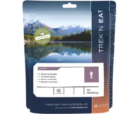 Trek'n Eat Mousse Au Chocolate 100g / 100 g Tūristu pārtika Trek'n Eat Mousse Au Chocolate 100g / 100 g Tūristu pārtika