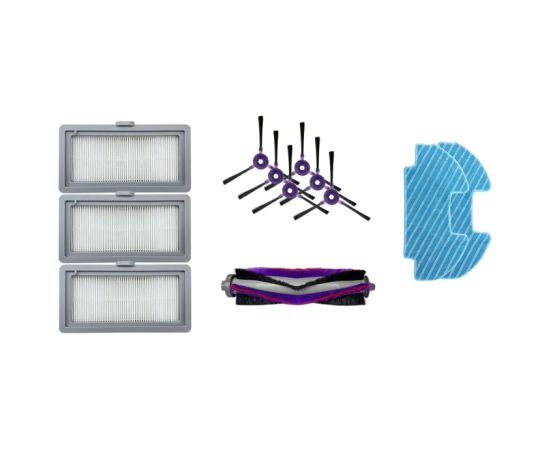 Midea Spare Parts Kit: 6x Side Brush, 1x Main Brush, 3x HEPA Filter, 2x Mopping Cloth for I5C Citi piederumi
