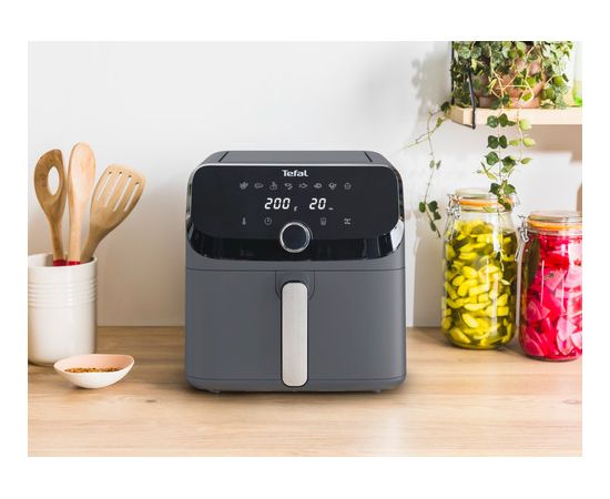 Tefal EY855B Easy Fry Mega Air Fryer, 7.5L, Black TEFAL Karstā Gaisa Katli (AirFryer)