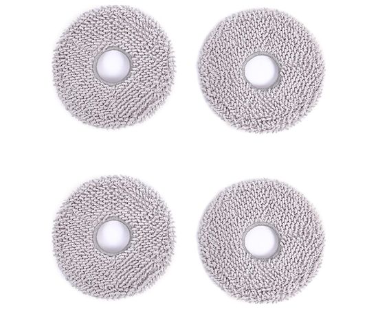 Ecovacs Washable Improved Mopping Pads for OZMO Turbo Mopping Systems of X1 OMNI/X1 TURBO/T10 TURBO/ T20 OMNI/X2 OMNI D-WP04-0012 4 pc(s) Citi piederumi