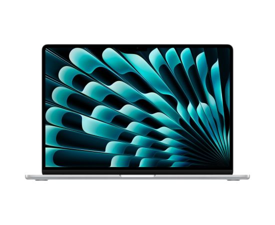 Apple MacBook Air 15.3" Retina M3 8CPU 10GPU 8GB 512GB SSD EN Silver Portatīvie datori
