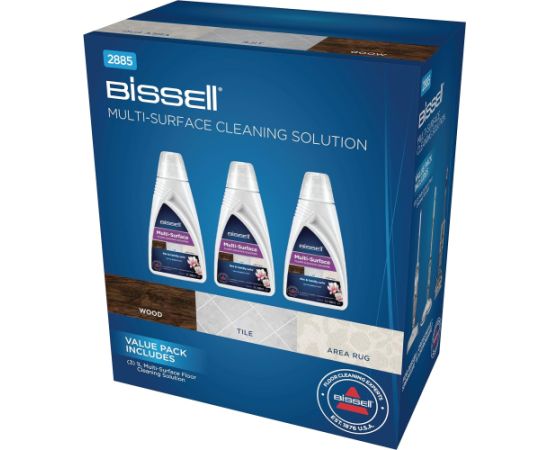Bissell MultiSurface Detergent Trio Pack 1000 ml Citi piederumi