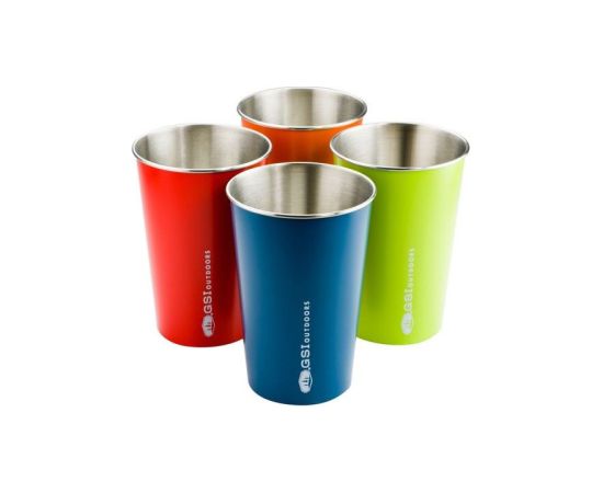 Gsi Outdoors Glāžu koplekts Glacier Stainless Pint Set Столовые приборы