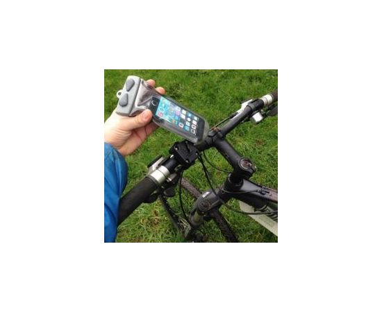 Aquapac Mini Bike-Mounted Waterproof Phone Case / Pelēka Ūdensdrošie iepakojumi Aquapac Mini Bike-Mounted Waterproof Phone Case / Pelēka Ūdensdrošie iepakojumi