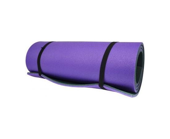 Uniplast Camping Mat 1.8x0.5x0.012m / Violeta / Zaļa Надувные кровати и матрасы, Подушки