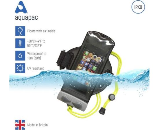 Aquapac Small Armband Case / Pelēka Ūdensdrošie iepakojumi Aquapac Small Armband Case / Pelēka Ūdensdrošie iepakojumi