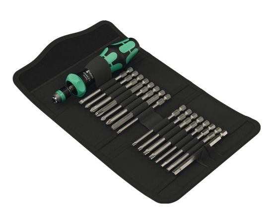 Skrūvgriežu uzgaļu komplekts Wera WE05051530001; 17 gab. Аксессуары для дрелей