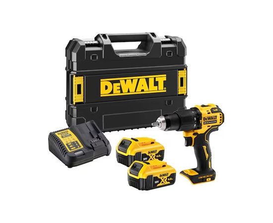 Akumulatora triecienurbjmašīna-skrūvgriezis DeWalt DCD709M2T; 18 V; 2x4,0 Ah akum. Аккумуляторная дрель / шуруповёрты