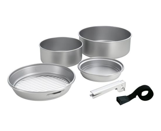 Trauku komplekts Campingaz Trekking Kit Aluminum 5 Set Кастрюли и сковородки Trauku komplekts Campingaz Trekking Kit Aluminum 5 Set Кастрюли и сковородки