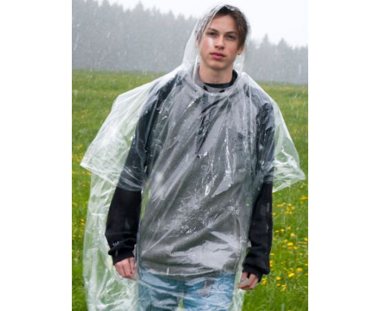 Lietus pončo Bio Basic nature Jakas un vestes