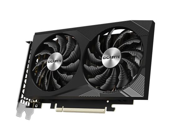 Graphics Card GIGABYTE NVIDIA GeForce RTX 3050 8 GB GDDR6 128 bit PCIE 4.0 16x Memory 14000 MHz 2xHDMI 2xDisplayPort GV-N3050WF2OCV2-8GD Grafiskās video kartes