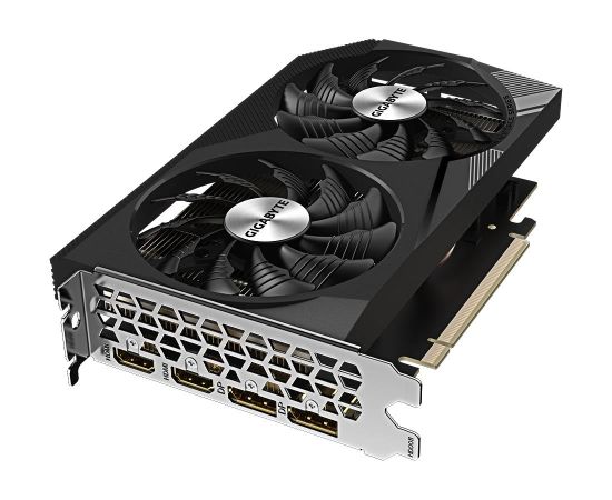 Graphics Card GIGABYTE NVIDIA GeForce RTX 3050 8 GB GDDR6 128 bit PCIE 4.0 16x Memory 14000 MHz 2xHDMI 2xDisplayPort GV-N3050WF2OCV2-8GD Grafiskās video kartes