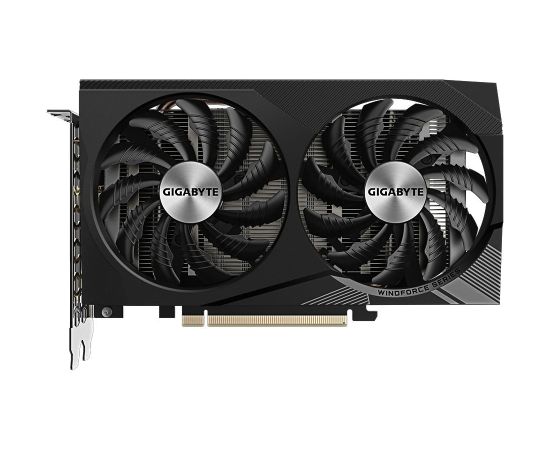 Graphics Card GIGABYTE NVIDIA GeForce RTX 3050 8 GB GDDR6 128 bit PCIE 4.0 16x Memory 14000 MHz 2xHDMI 2xDisplayPort GV-N3050WF2OCV2-8GD Grafiskās video kartes