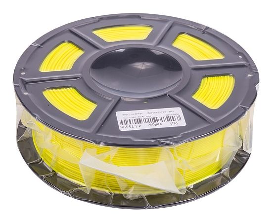 EXD 3D Printing Filament PLA, 1.75mm, 1kg, Yellow 3D Printeri
