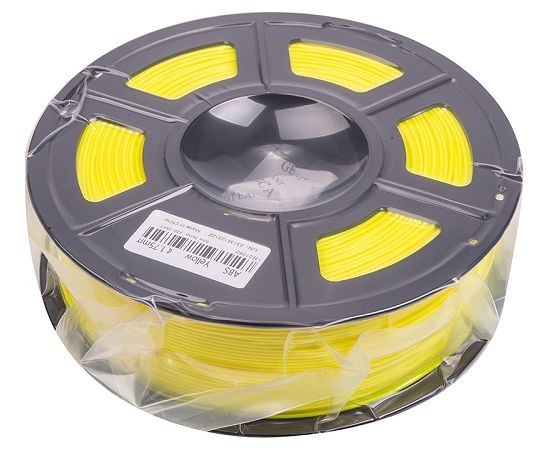 EXD 3D Printing Filament ABS, 1.75mm, 1kg, Yellow 3D Printeri