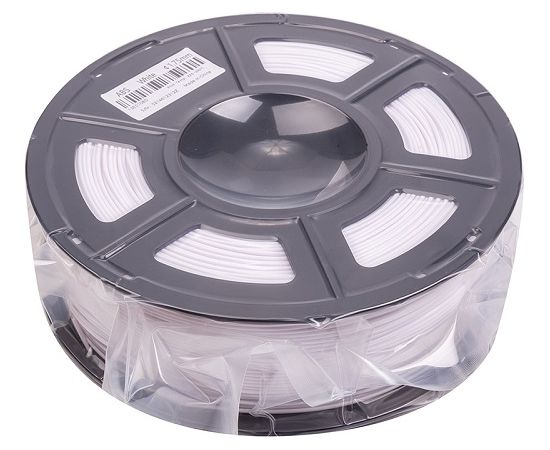 EXD 3D Printing Filament ABS, 1.75mm, 1kg, White 3D Printeri