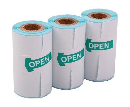 Hismart Sticker Paper for Thermal Label Printer, D30mm x 52mm, 3 rolls Hismart Sticker Paper for Thermal Label Printer, D30mm x 52mm, 3 rolls