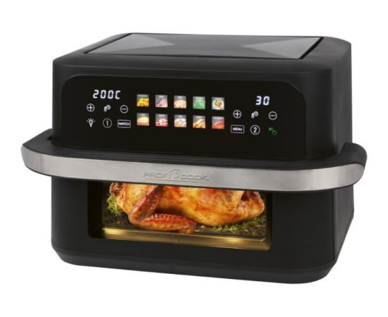 Double hot air fryer Proficook Multifunkcionālie katli