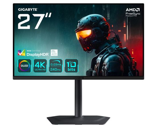 MONITOR GIGABYTE OLED 27" MO27U2 240Hz LED / LCD мониторы