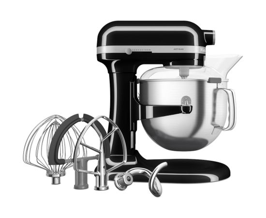 KitchenAid 5KSM70SHXEOB Stand mixer 375 W Black Virtuves kombaini