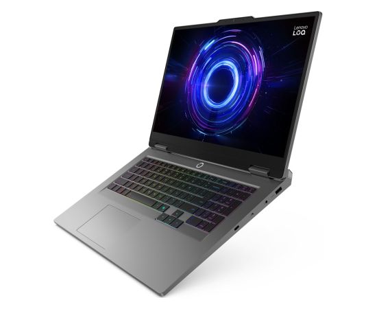 Lenovo LOQ 17IRX10 i5-13450HX 17.3" FHD IPS 300nits AG 165Hz 16GB DDR5 4800 SSD512 GeForce RTX 5050 8GB 60Wh NoOS Luna Grey Portatīvie datori