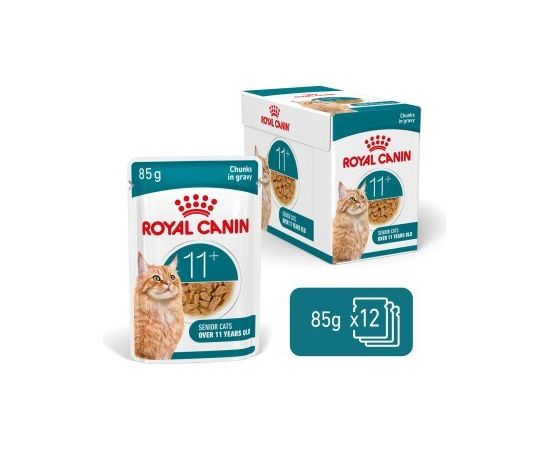 ROYAL CANIN FHN Cat Ageing 11+ Gravy 12x85g Консервы кошек