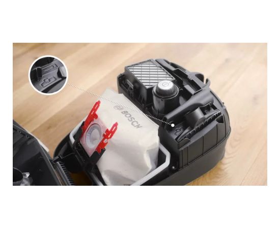 Bosch Serie 4 BGB41HYG1H 600 W white bagged vacuum cleaner