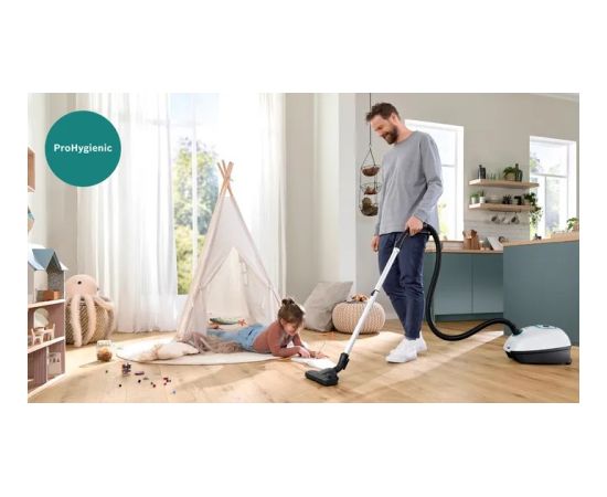 Bosch Serie 4 BGB41HYG1H 600 W white bagged vacuum cleaner