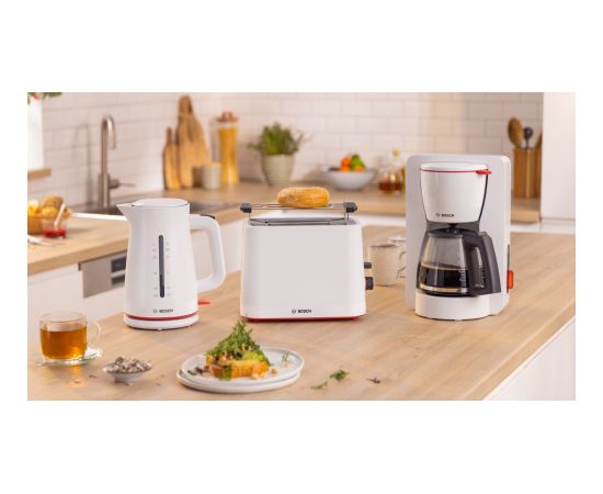 Bosch TWK3M121 MyMoment 2400 W electric kettle, white Чайники (электрические)