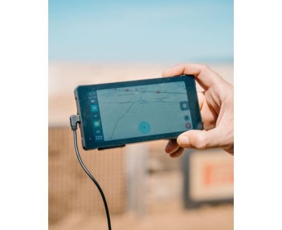 Interphone RIDE SYNC Navigation system Fixed 14 cm (5.5") Touchscreen 182 g Black Austiņas